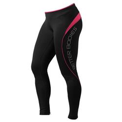 Fitness long tights, Hot pink