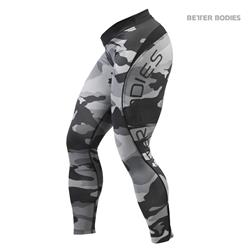 Camo long tights, grey camo