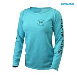 Womens thermal l/s, Aqua Blue