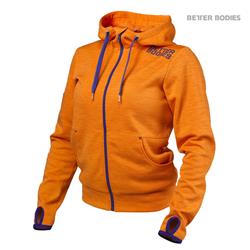 Womens athletic hood, Bright orange