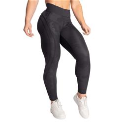 Camo High Tights, Black camo