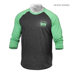 Mens Baseball Tee, Green/Antracite