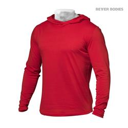 Mens Soft Hoodie, Bright red