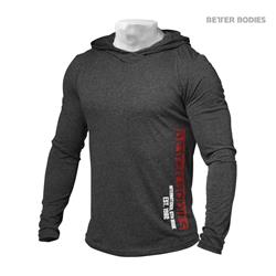 Mens Soft Hoodie, Antracite melange
