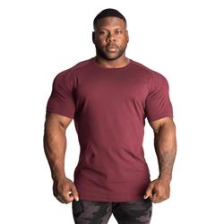 Gym Tapered Tee, Maroon