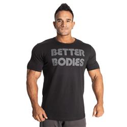 Logo Tapered Tee, Washed Black