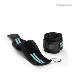 Womens wrist wraps, Aqua blue