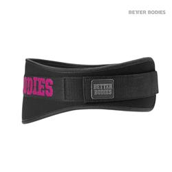 Womens Gym Belt, Black/Pink
