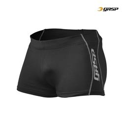 Logo hotpant, black