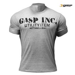 Basic Utility Tee, Greymelange