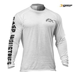 Throwback LS Tee, White