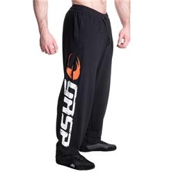 GASP Sweat Pants, Black/White