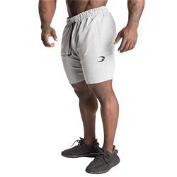 GASP Tapered Sweatshorts, Light greymelange