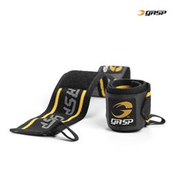 GASP Wrist Wraps, Black/yellow