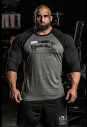 Freedom Forged Raglan, Grey/black