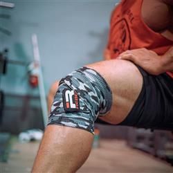 Rebel Knee Wraps, Snow camo